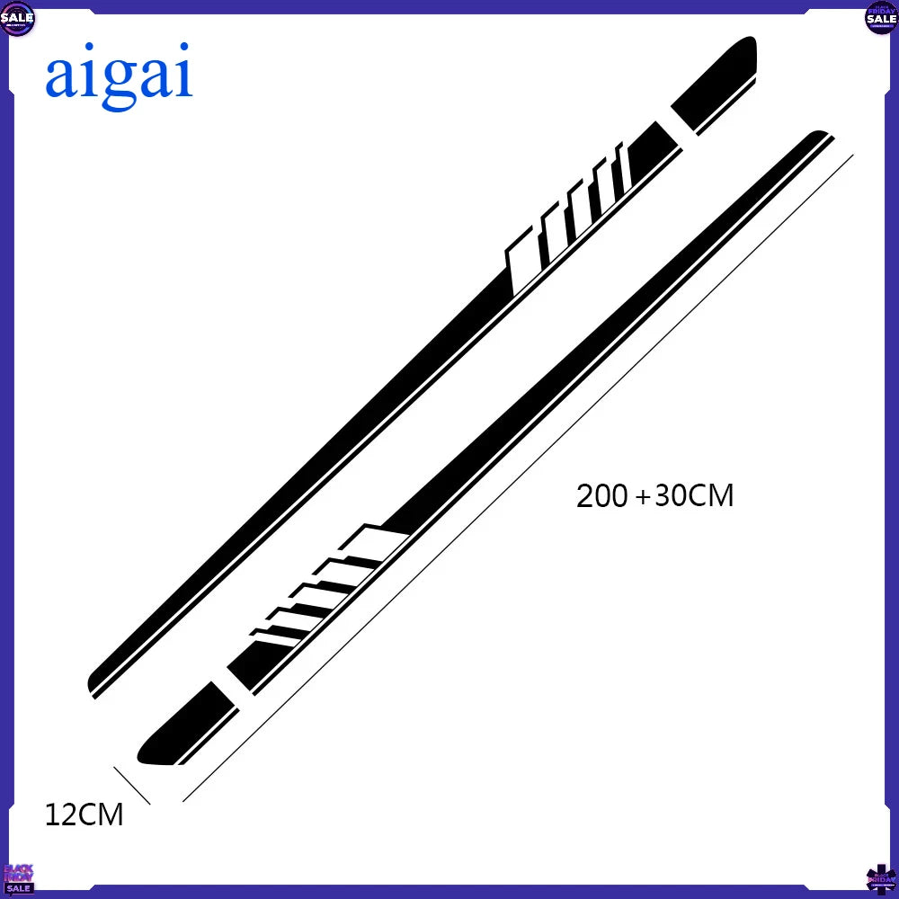 For Mercedes Benz W205 W203 W204 2PCS Lot Waist Side Skirt