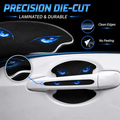 For Most Vehicle 8PCS Set Cat Eye Door Handle Bowl Sticker