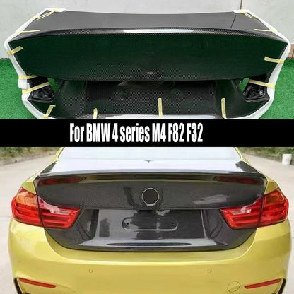 For BMW 4 Series M4 F82 F32 Carbon Fiber Trunk Lid Encloses