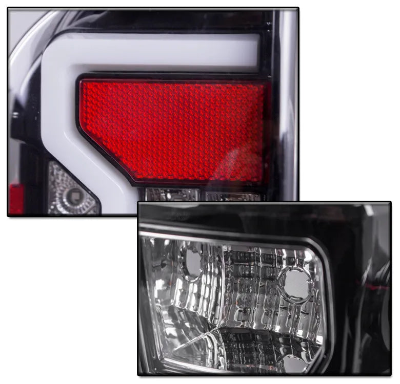 For 16-22 Toyota Tacoma Pickup LED Tube Tail Brake Rear Lamps
