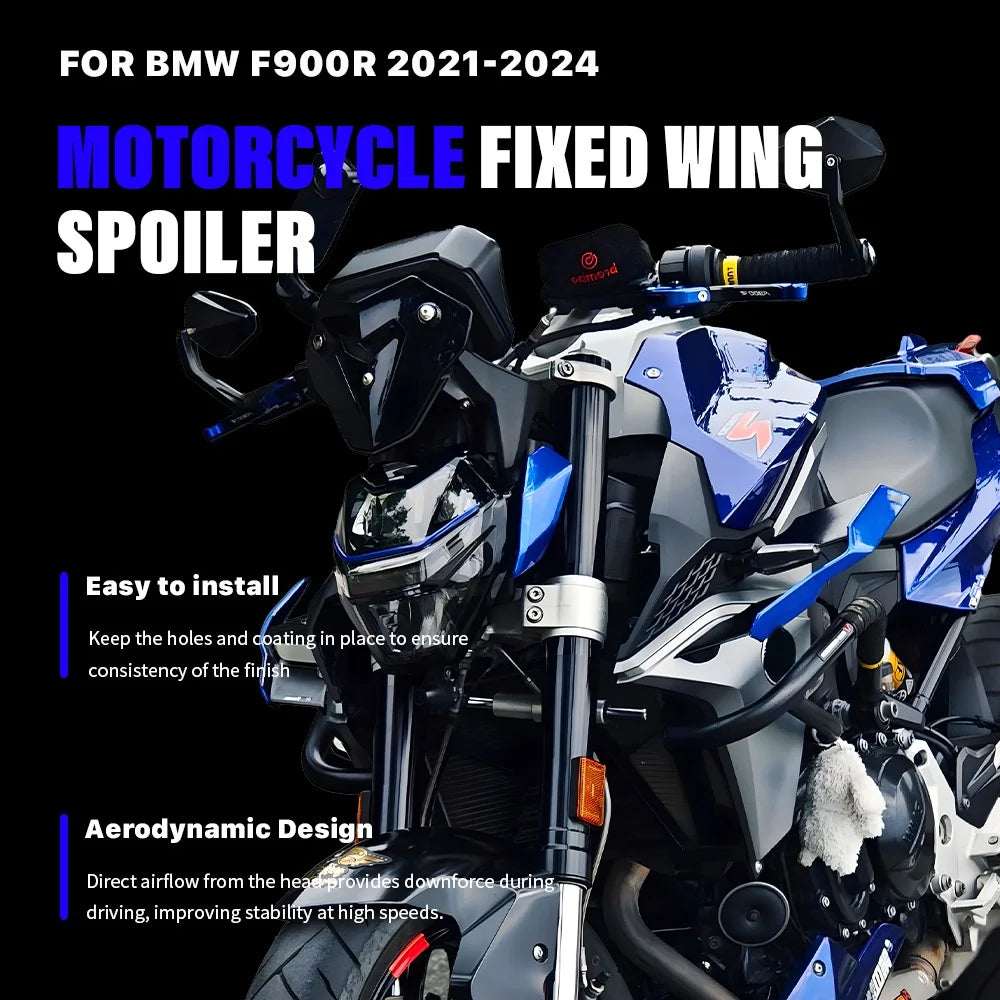For BMW F900R 2021-2024 Motorcycle Aerodynamic Side Winglet