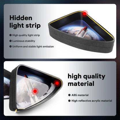 For Tesla Model 3 Y 2017–2024 RGB Rear Window Triangle Ambient