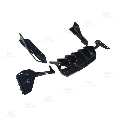 For BMW 3 Series G20 G28 Vten V2 Pp Rear Bumper Lip Diffuser Lci