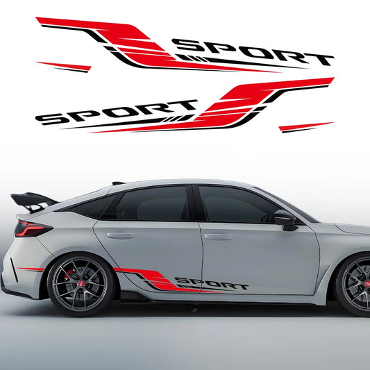For Honda Type-R Door Side Stickers Sticker Kit Wrapping Vinyl