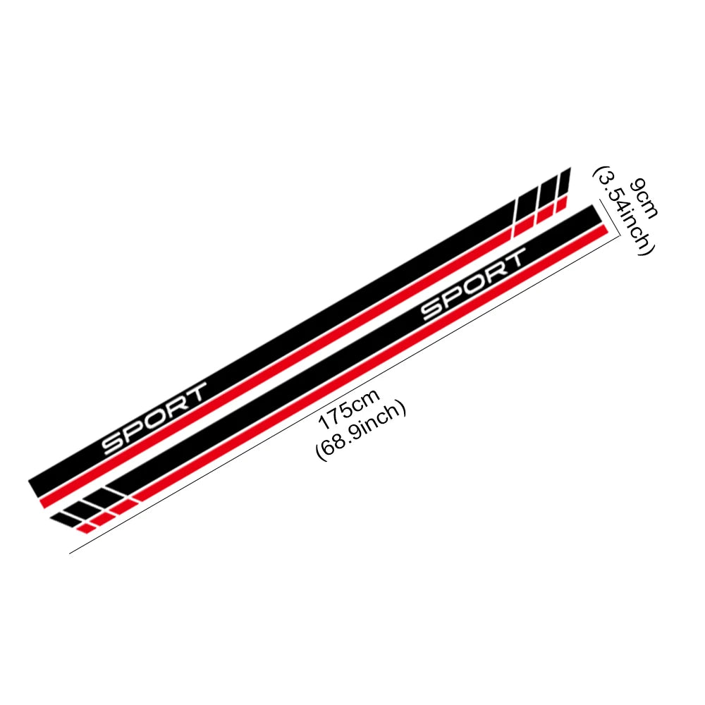 For Volkswagen VW Tiguan Golf Passat Door Side Sticker Polo id.4