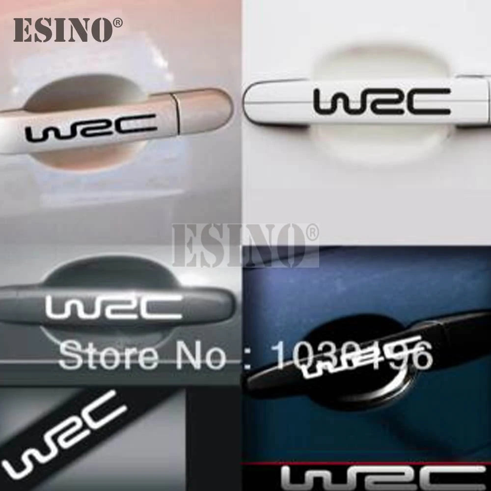 X Fashion Creative Decals Wrc Pvc Carving Body Handles