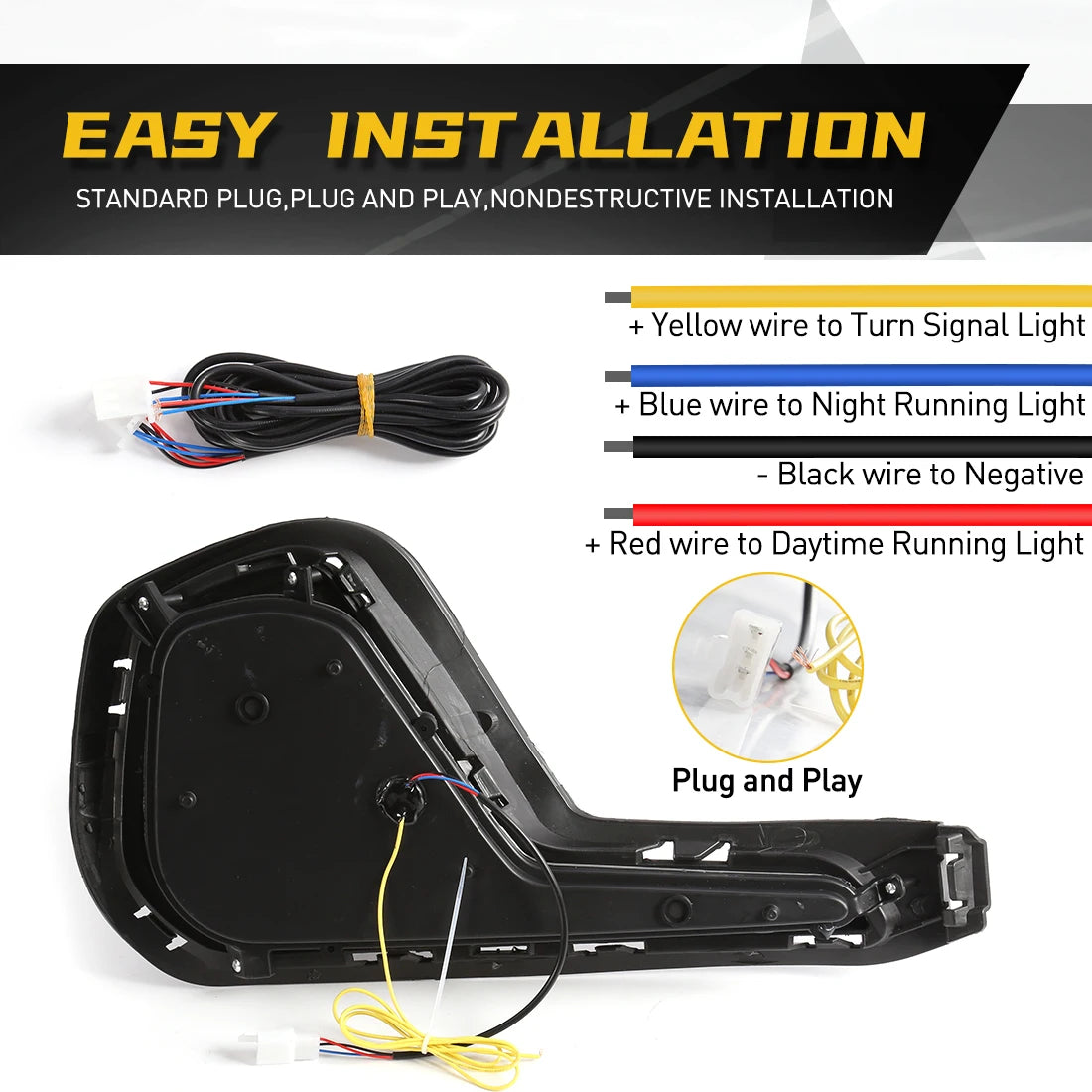 For Chevrolet Cavalier 2019 2020 2021 2PCS Daytime Running 2022