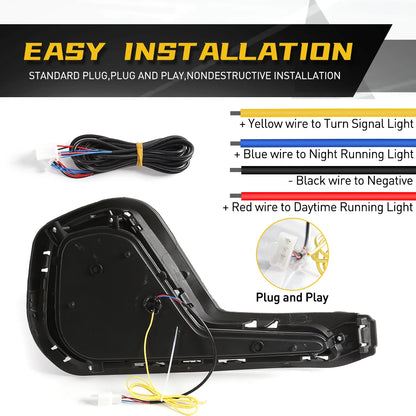 For Chevrolet Cavalier 2019 2020 2021 2PCS Daytime Running 2022