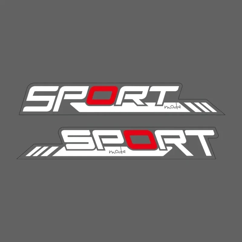 For Sports Lovers 2PCS Set Sport Logo Inspired Motorcycle