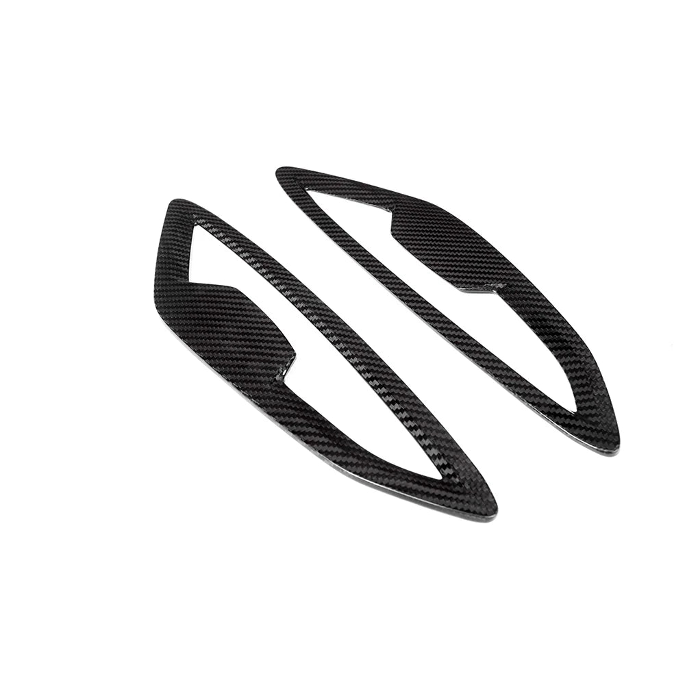 For BMW 8 Series G14 G15 Real Dry Carbon Fiber Sticky Side
