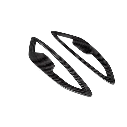 For BMW 8 Series G14 G15 Real Dry Carbon Fiber Sticky Side