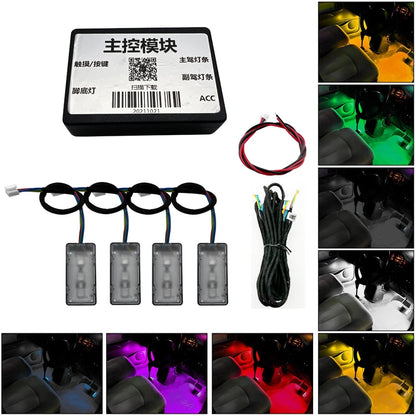 Oem Payment Ambient Foot Rbg Color Interior Acrylic Strip