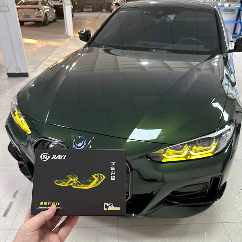 For BMW G22 G23 G26 G80 J One G82 M3 M4 I4 Series Yellow Drl