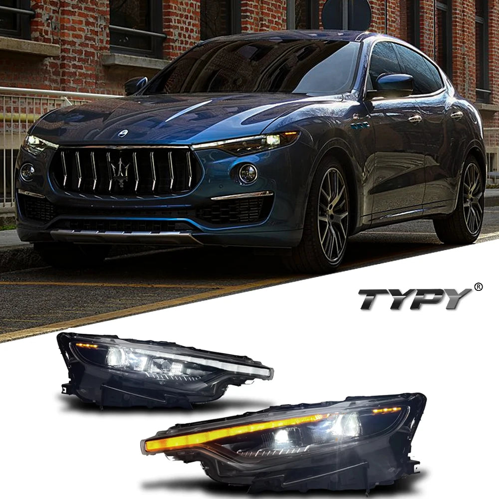 For Maserati Levante Headlight Full LED Typy Projector Lens
