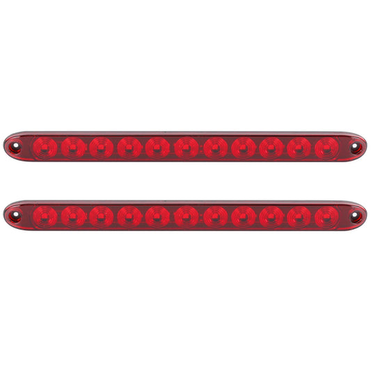 Red Inch Bar Sealed Stop Turn Tail Park Third