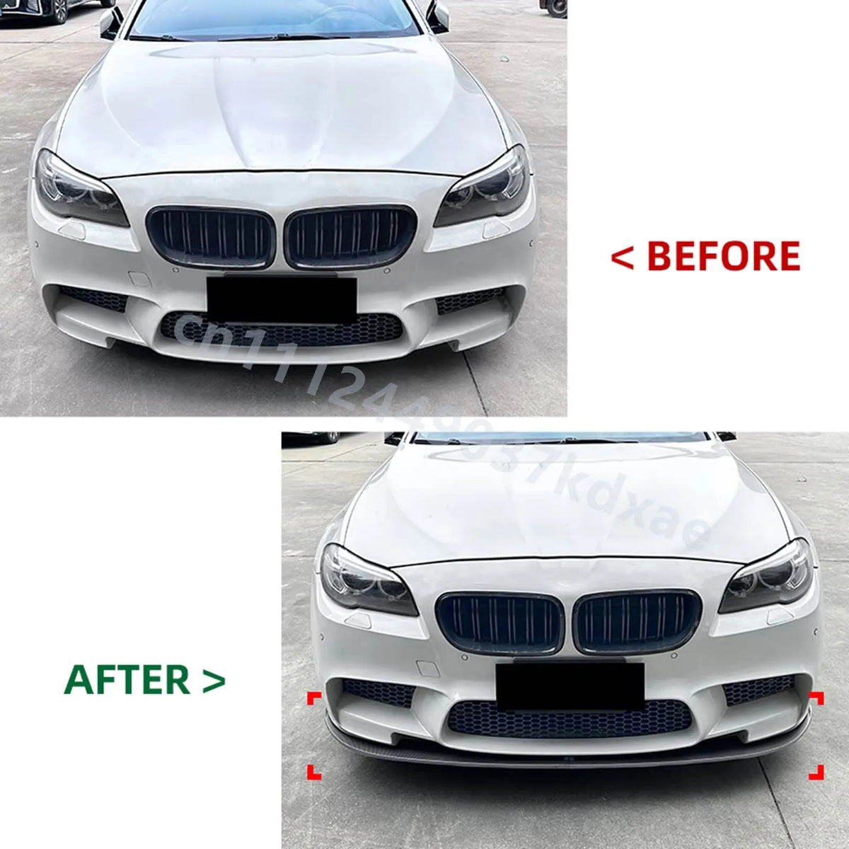 For BMW 5 Series F10 F11 M5 2011-2017 Front Bumper Protector