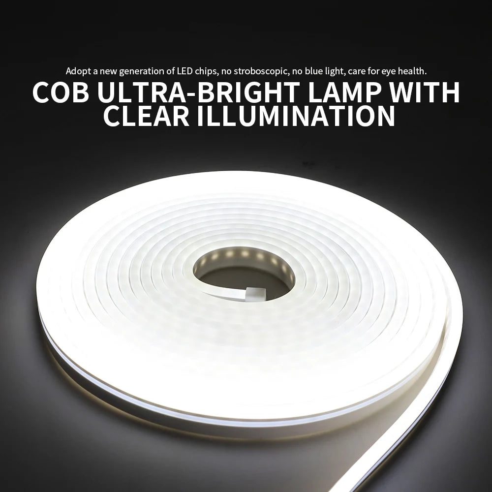 Universal Car LED Trunk Lighting Accessories Dynamic Flowing Flexible Ambient Light Interior Decoration Car Tailgate Lig