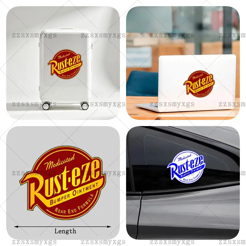 Sticker Racing Rusteze Fit Body Bumper Windshield Motorcycle