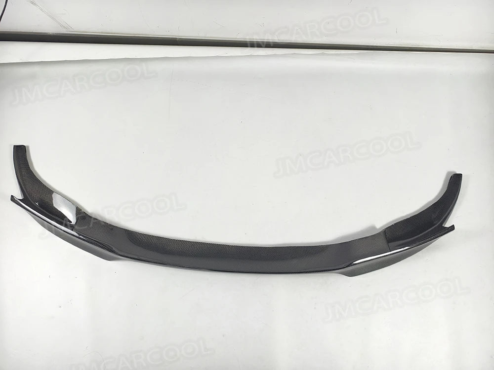 For BMW 5 Series F10 M5 2PCS Carbon Fiber Front Lip Spoiler