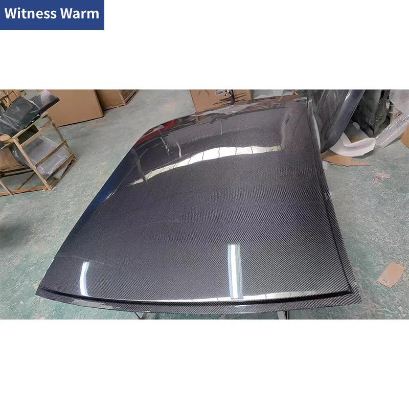 For BMW 3 Series F30 320I 328I Carbon Fiber Roof Cover Body Kit
