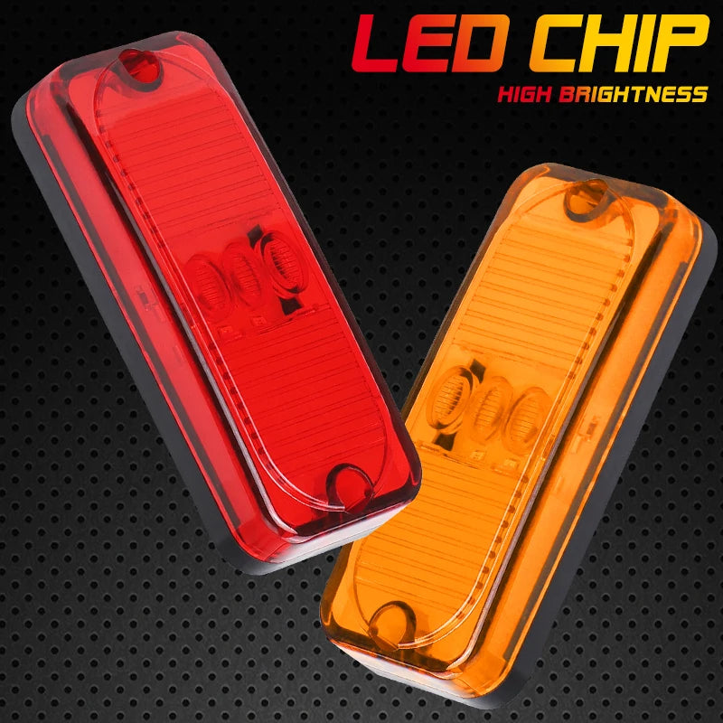 Trailer Side Marker Clearance Lamps Rear Turn Signal Indicator