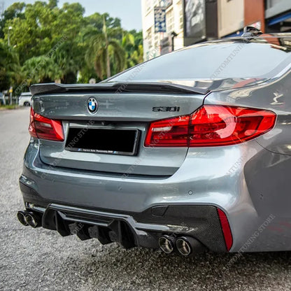 For BMW G30 G31 Compitition Style Rear Splitter Diffuser Lip