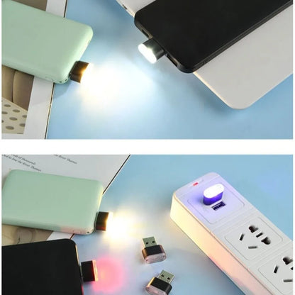 USB Powered Interior Plug Play Colorful Atmosphere Neon MINI