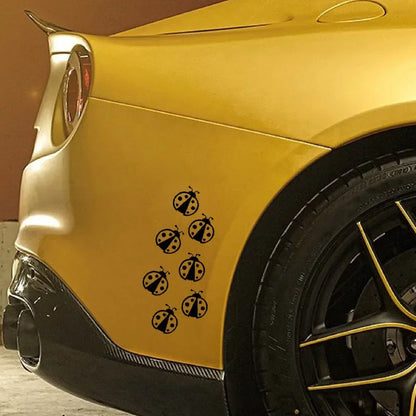 Sticker Cute Ladybug Creative Body Exterior Accesssories