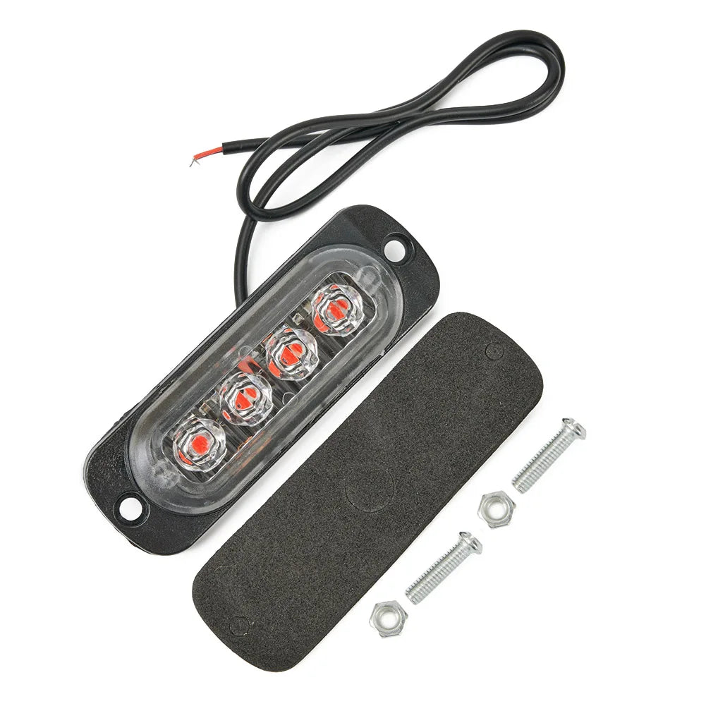 12V 800LM 4LED off-road Trucks Fog Super Bright Forurgent