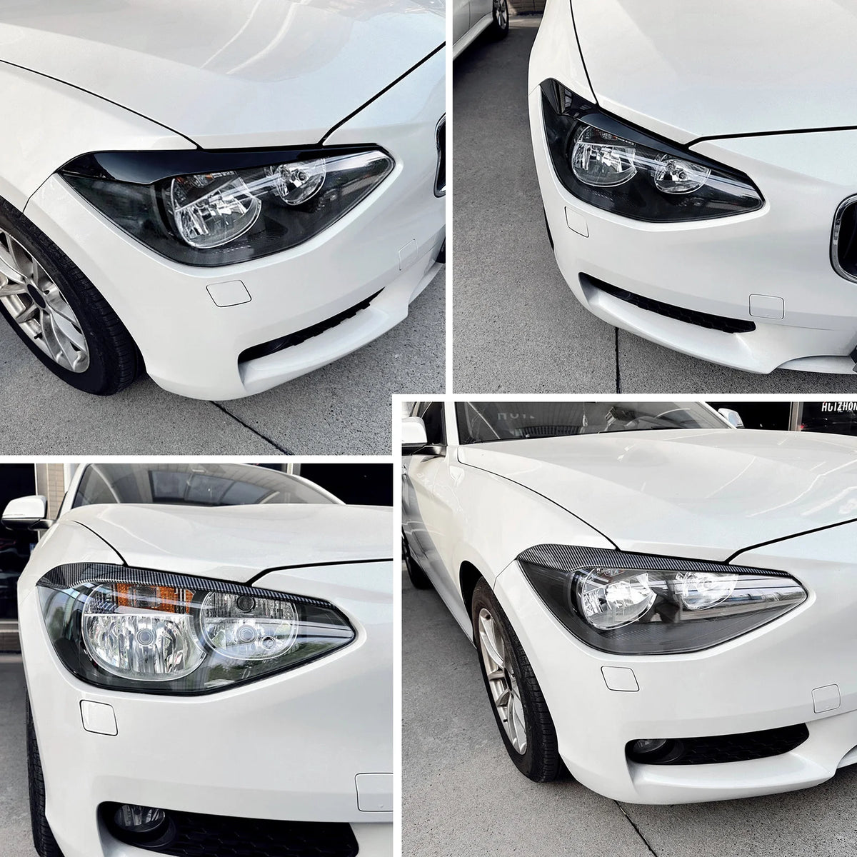 For BMW 1 Series F20 F21 Headlight Eyebrow Eyelid Cover Trim