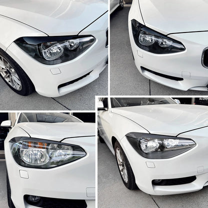 For BMW 1 Series F20 F21 Headlight Eyebrow Eyelid Cover Trim