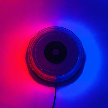 For 38-LED Red Blue Strobe Warning Excavator Parts Thickened