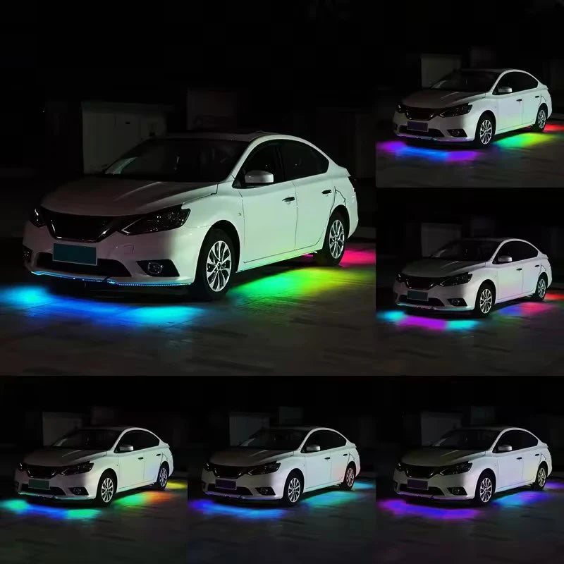 RGB Exterior Strip APP Remote Control Under Tube Underglow
