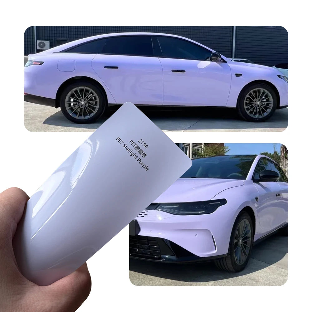 Super Bright Star Dusty Purple Full Wrap Vinyl Pvc