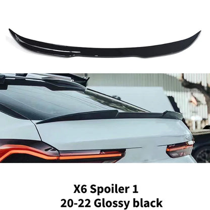 For BMW X6 G06 2019 2020 2021 2022-2024 Front Bumper Lip