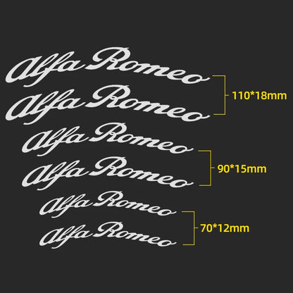 For Alfa Romeo Giulietta Gt 159 6PCS Brake Caliper Sticker Heat