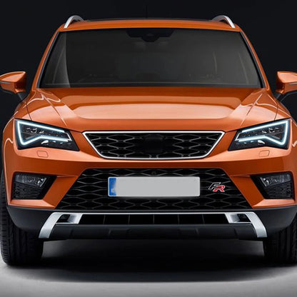 For SEAT Cupra Fr Leon Ibiza Metal Front Grille Emblem Stickers