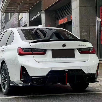 For BMW 3 Series G20 G28 Vten Pp Gloss Black Rear Bumper