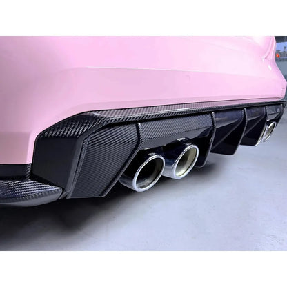 For BMW G80 M3 G82 G83M4 Real Dry Carbon Fiber Rear Spoiler