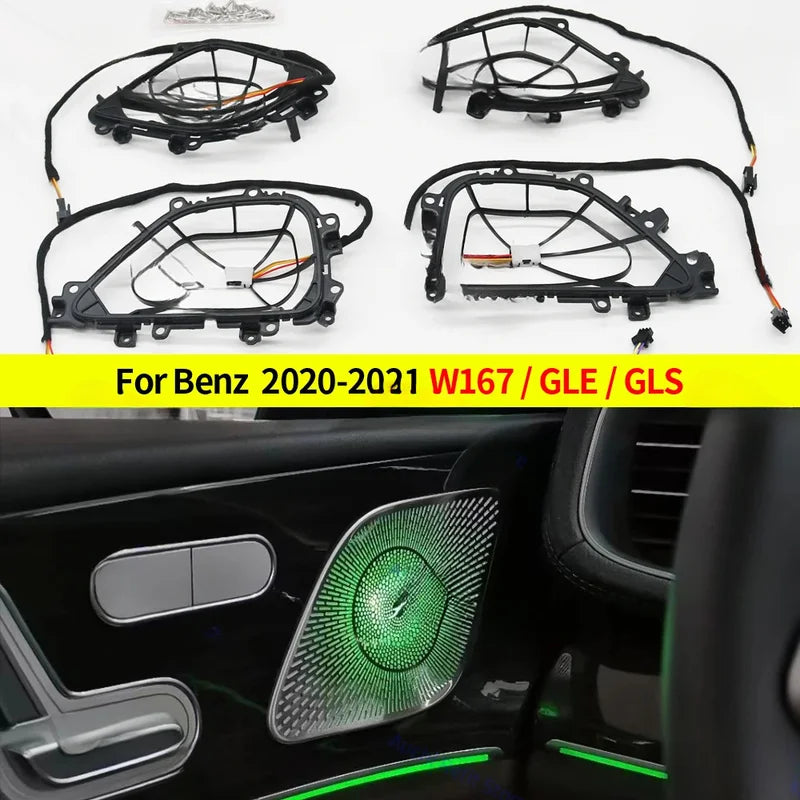 For Mercedes-Benz Gle W167 Gls GLE53 Colors 3D Tweeter Cover