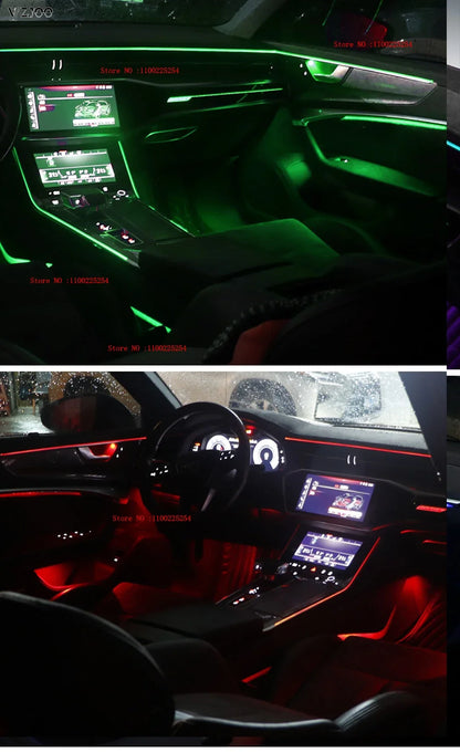 For Audi A6 A6L C8 2019-2025 Interior Ambient Full Modification