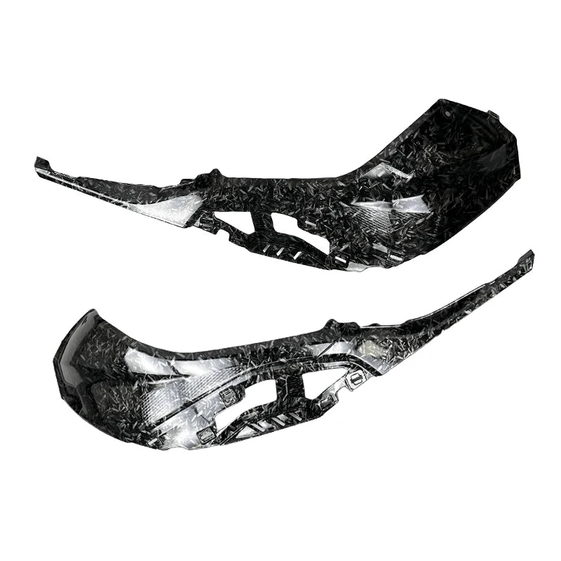 For BMW S1000RR S1000R ABS Carbon Fiber Gas Fuel Tank Side Under