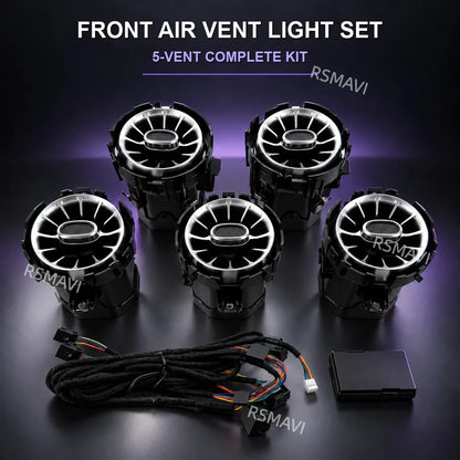 For Mercedes-Benz A-Class W177 Cla W118 Front Turbine Air Vents