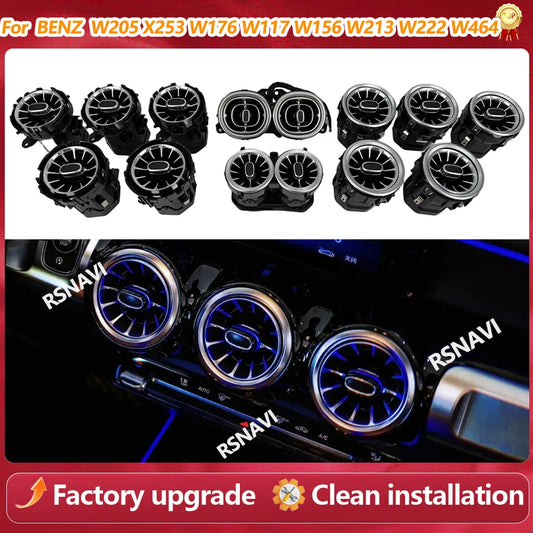 For Mercedes Benz C Glc A Turbine Nozzle Ambient Air Vent Cla