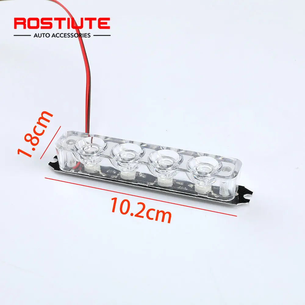 For Motorcycle Scooter 2PCS Strobe Safati Flasher Stroboscopes
