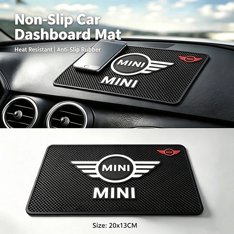 For MINI Jcw R55 R56 R57 Dashboard Anti Slip Mat R58 R59 F55 F56