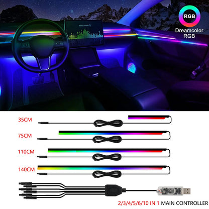 For Dashboard Roof Ambient Skylight Streamer Interior Symphony