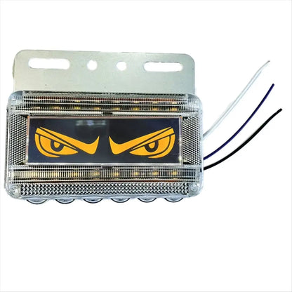 11.11eye Side Marker 12v-24v Truck Driving Safety Yellow