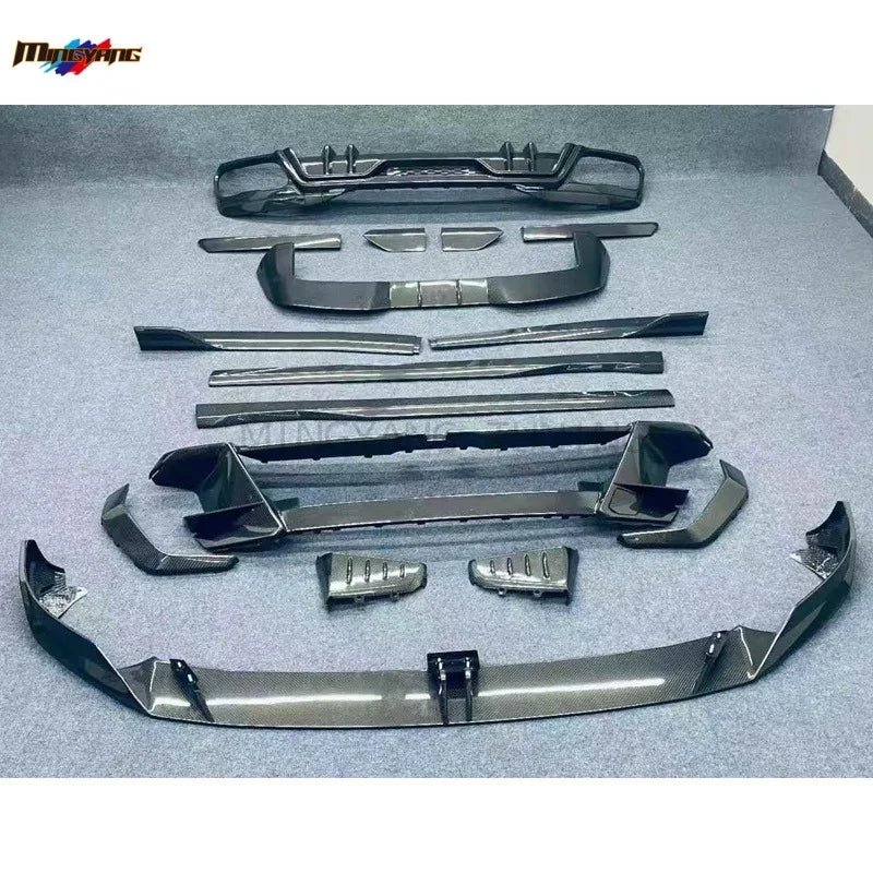For BMW X7 G07 Lci 2023-2025 Full Set Dry Carbon Fiber Body Kit