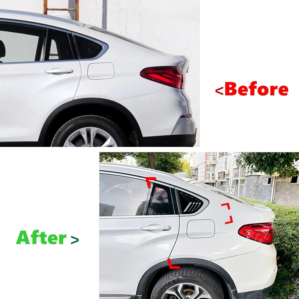 For BMW X4 F26 2014 2015 2016 2017 2018 Rear Triangle Window